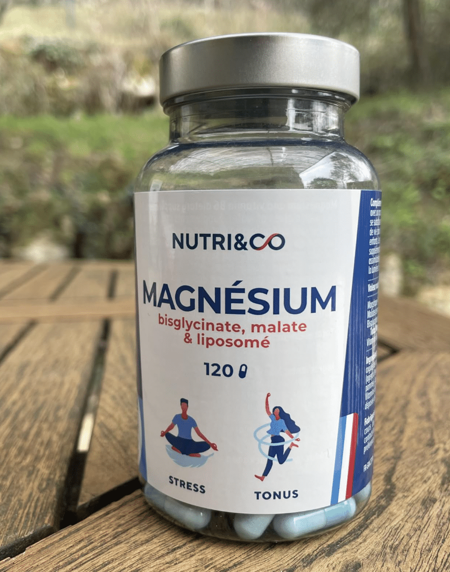 Magnésium Nutri&Co - complément pour mieux dormir après 55 ans