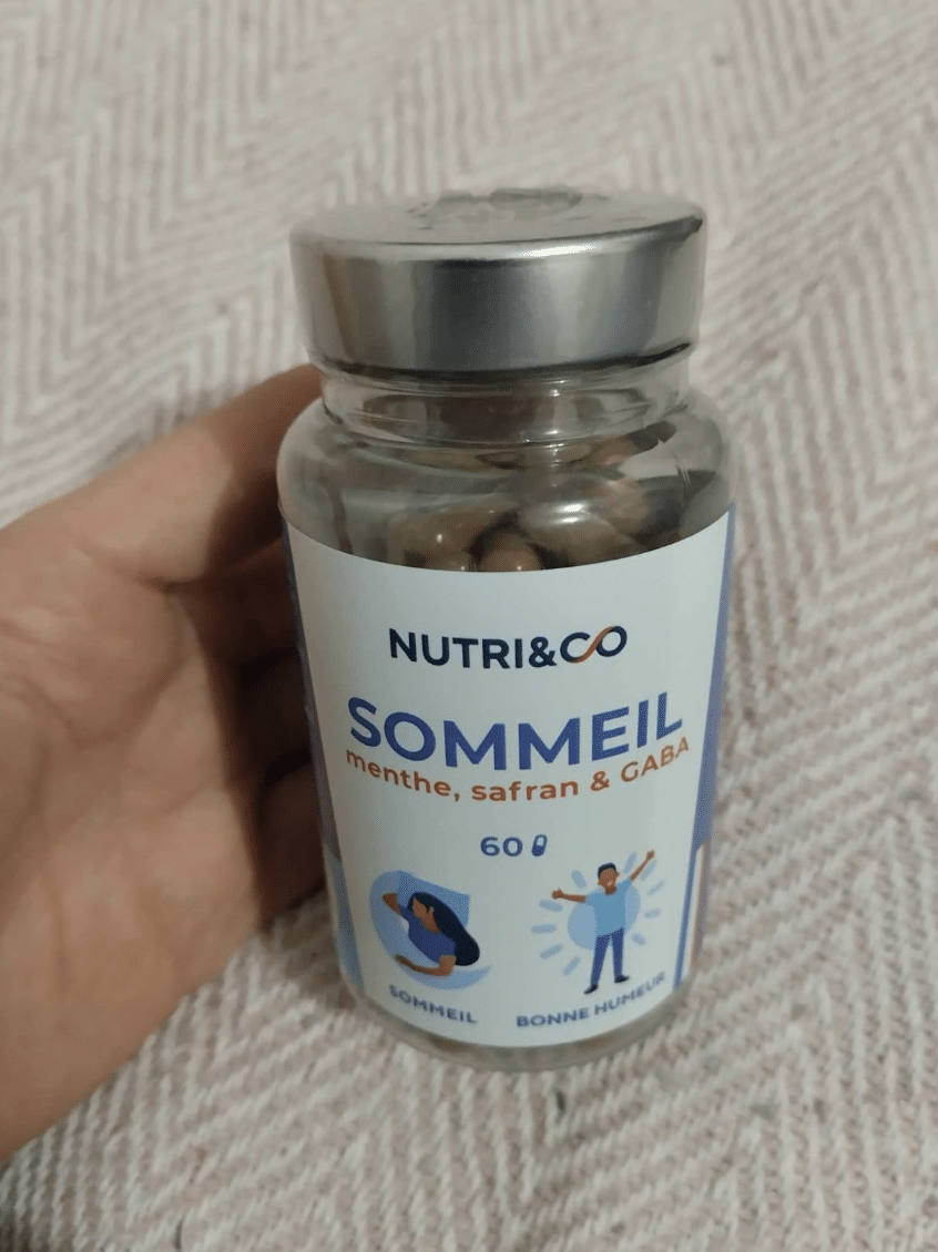 Formule sommeil safran GABA Nutri&Co - se réveiller en forme après 55 ans
